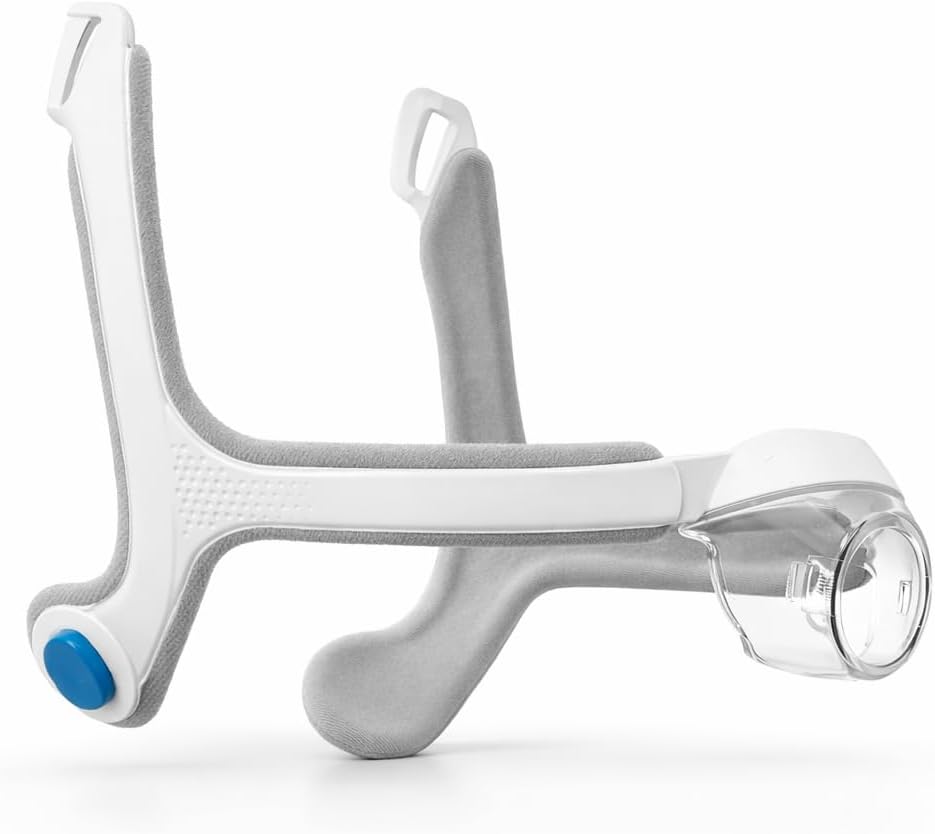 Replacement Airfit N20 Frame Compatible with N20 Nasal Mask, Great Value Includes 1 Frame + 2 Clips,Skin-Friendly Design,Secure Fit,Durable- One Size Fits All
