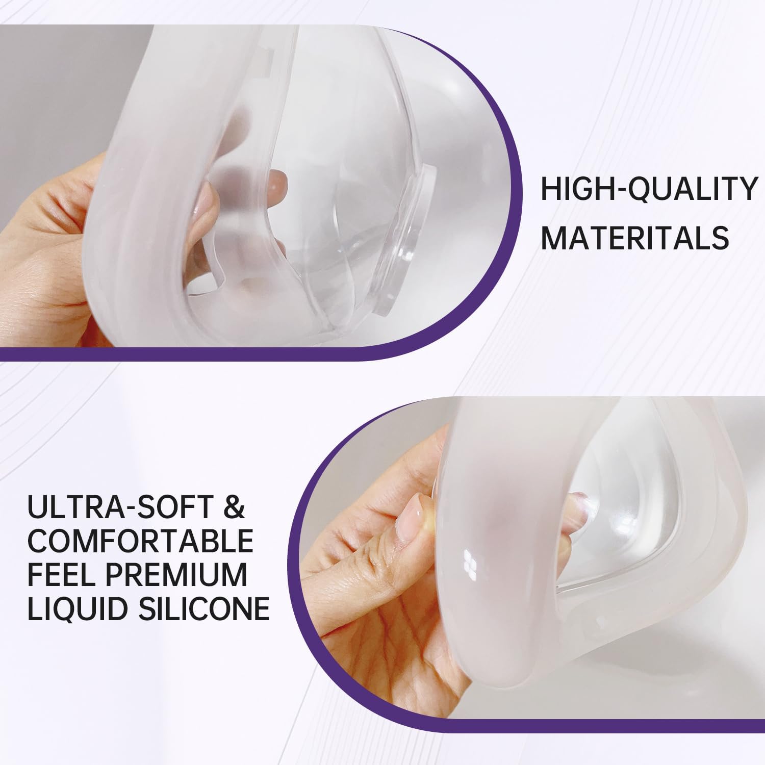 Airfit F20 Replacement Cushion Large - 2 Packs Compatible with Original F20 Frame, Ultra-Soft & Durable Seal, Reliable & Comfortable