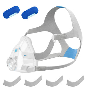 AirFit F20 Replacement Mask with Headgear Set 11PCS- Includes Small Cushion, Headgear, Frame & 2 Clips,4 Frame Covers and 2 Strap Covers, F20 Full Face Masks System