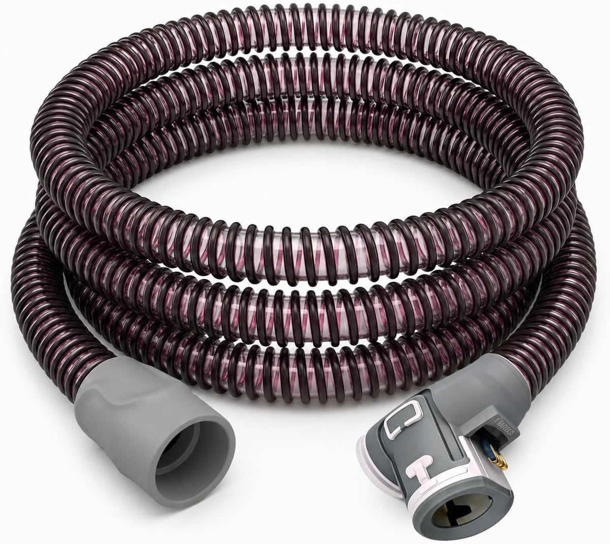 Airsense 10 Climate line Tube for Airsense 10 and Aircurve 10 - Premium Upgraded Version with L Shape Connector - ELIMINATES RAINOUT and CONDESATION
