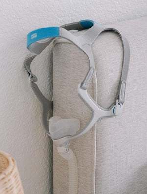 Headgear Replacement 2Packs Compatible with AirFit N20 Mask, 2Packs Elasticity Premium Nylon Soft Headgears+2Pairs Features Magnetic Clips (Small)