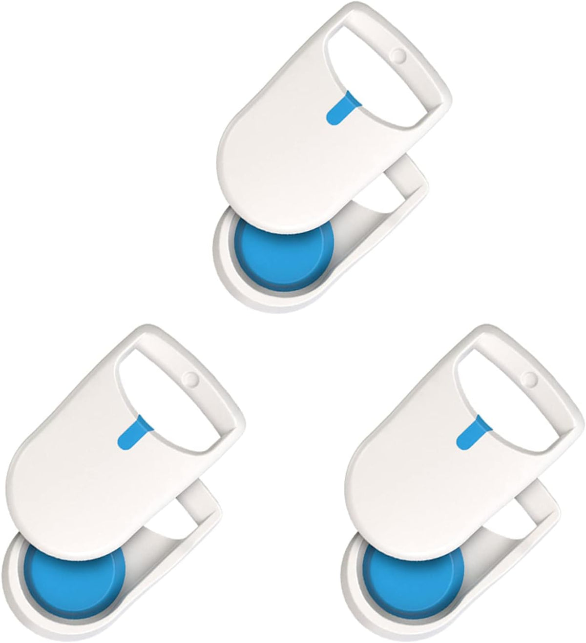 Magnetic Headgear Clips 3 Pairs Compatible with Air-Fit N20 F20 F30 & Air-Touch F20 N20, Quick-Disconnect Perfect Fit with Attraction Force