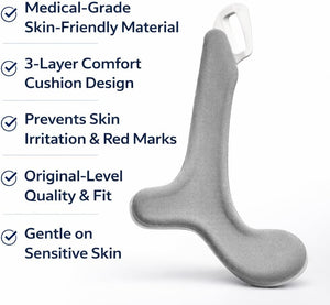 Replacement Airfit N20 Frame Compatible with N20 Nasal Mask, Great Value Includes 1 Frame + 2 Clips,Skin-Friendly Design,Secure Fit,Durable- One Size Fits All