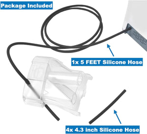 Superior Soft Silicone Hose - 5 ft Fits SC1200, Compatible with Air-Sense 10 & Air-Curve 10 Humidifier